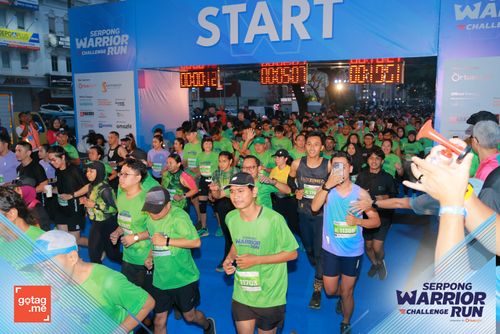 Race photo from SERPONG WARRIOR CHALLENGE RUN