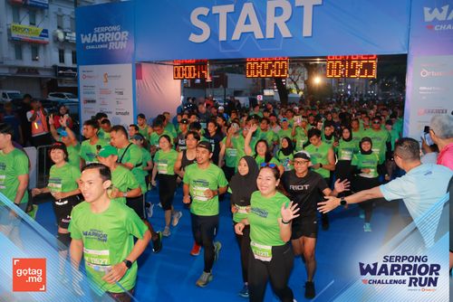 Race photo from SERPONG WARRIOR CHALLENGE RUN
