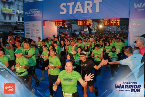 Race photo from SERPONG WARRIOR CHALLENGE RUN