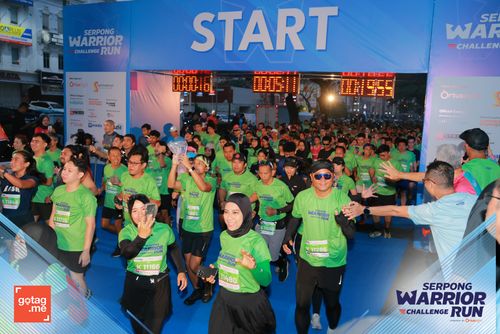 Race photo from SERPONG WARRIOR CHALLENGE RUN