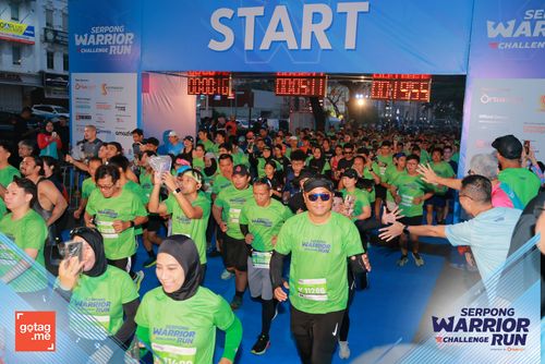 Race photo from SERPONG WARRIOR CHALLENGE RUN
