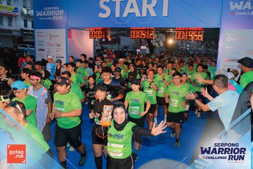Race photo from SERPONG WARRIOR CHALLENGE RUN