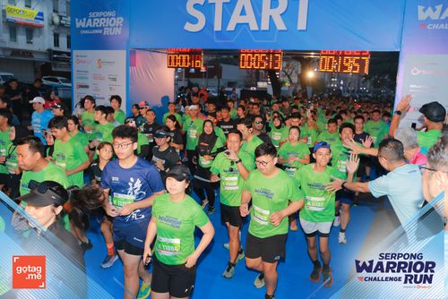 Race photo from SERPONG WARRIOR CHALLENGE RUN