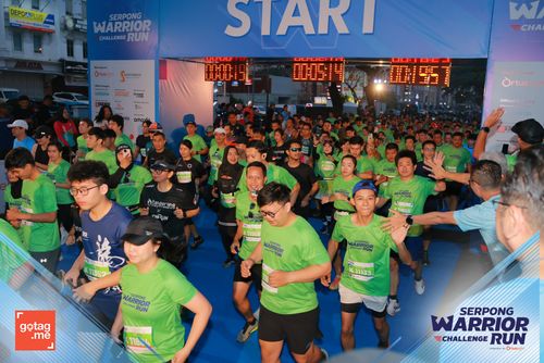 Race photo from SERPONG WARRIOR CHALLENGE RUN