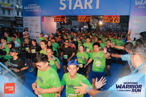 Race photo from SERPONG WARRIOR CHALLENGE RUN