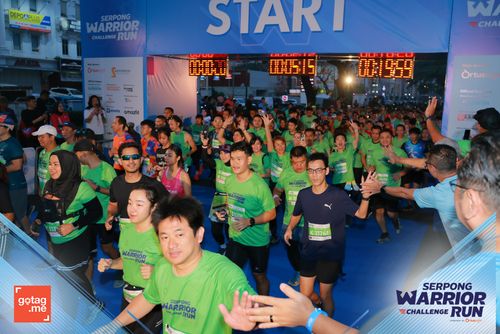 Race photo from SERPONG WARRIOR CHALLENGE RUN
