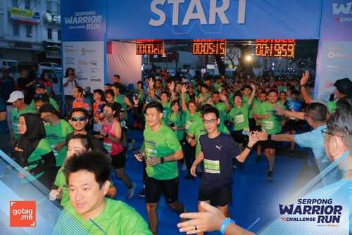 Race photo from SERPONG WARRIOR CHALLENGE RUN