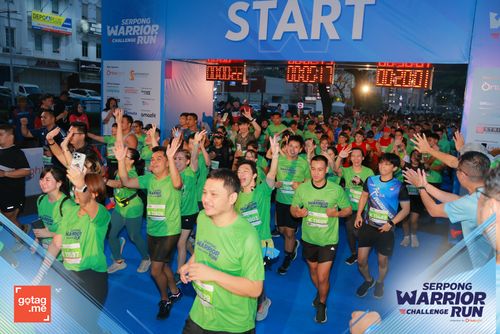 Race photo from SERPONG WARRIOR CHALLENGE RUN