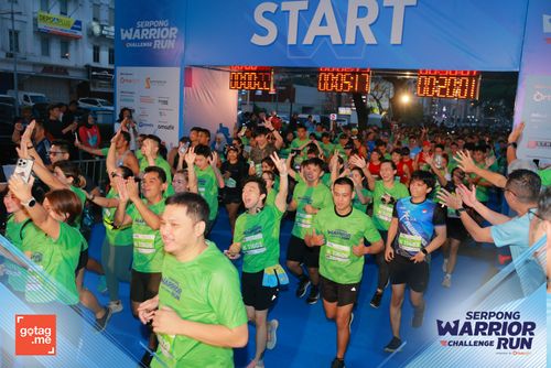 Race photo from SERPONG WARRIOR CHALLENGE RUN