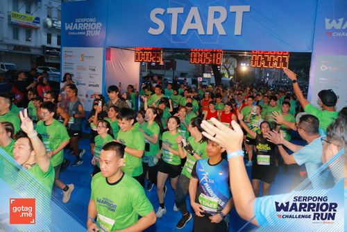 Race photo from SERPONG WARRIOR CHALLENGE RUN
