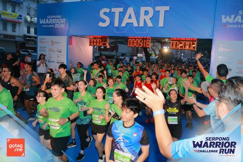 Race photo from SERPONG WARRIOR CHALLENGE RUN
