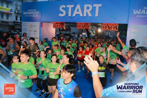 Race photo from SERPONG WARRIOR CHALLENGE RUN