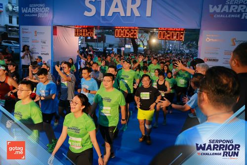 Race photo from SERPONG WARRIOR CHALLENGE RUN