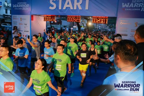 Race photo from SERPONG WARRIOR CHALLENGE RUN