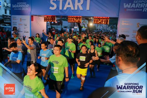 Race photo from SERPONG WARRIOR CHALLENGE RUN