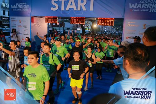 Race photo from SERPONG WARRIOR CHALLENGE RUN