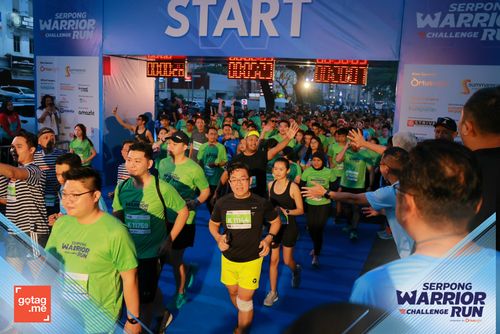 Race photo from SERPONG WARRIOR CHALLENGE RUN