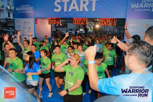 Race photo from SERPONG WARRIOR CHALLENGE RUN