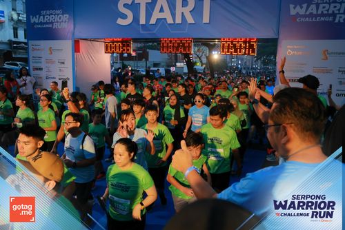 Race photo from SERPONG WARRIOR CHALLENGE RUN