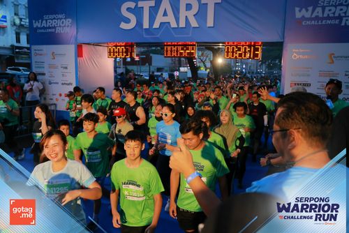Race photo from SERPONG WARRIOR CHALLENGE RUN