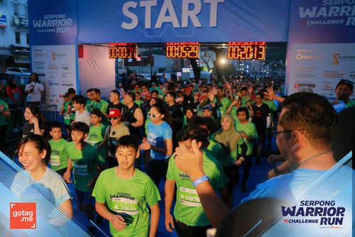 Race photo from SERPONG WARRIOR CHALLENGE RUN