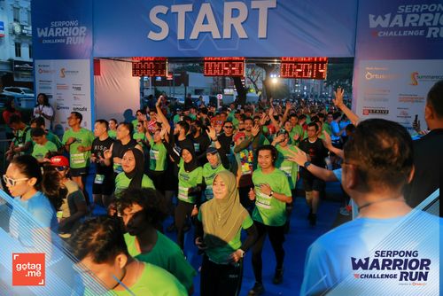 Race photo from SERPONG WARRIOR CHALLENGE RUN