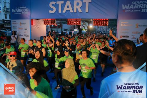 Race photo from SERPONG WARRIOR CHALLENGE RUN