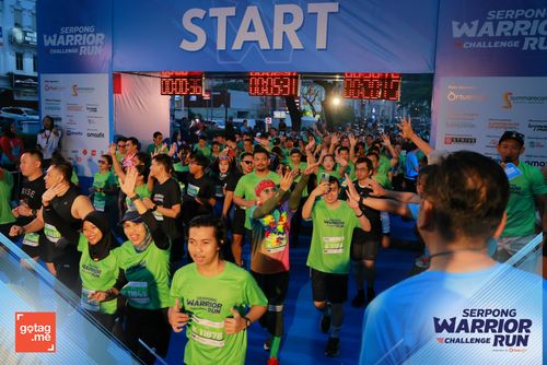 Race photo from SERPONG WARRIOR CHALLENGE RUN