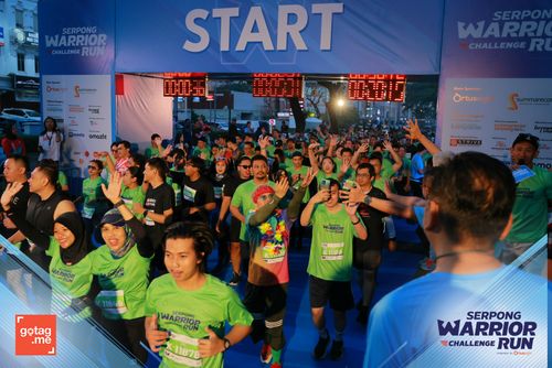 Race photo from SERPONG WARRIOR CHALLENGE RUN