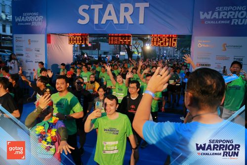Race photo from SERPONG WARRIOR CHALLENGE RUN
