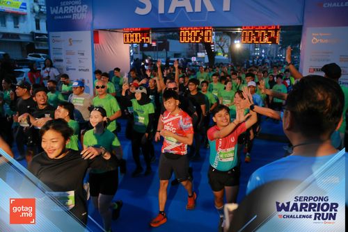 Race photo from SERPONG WARRIOR CHALLENGE RUN