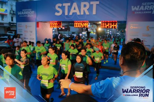 Race photo from SERPONG WARRIOR CHALLENGE RUN