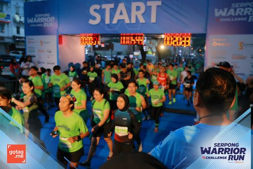 Race photo from SERPONG WARRIOR CHALLENGE RUN