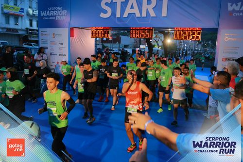 Race photo from SERPONG WARRIOR CHALLENGE RUN