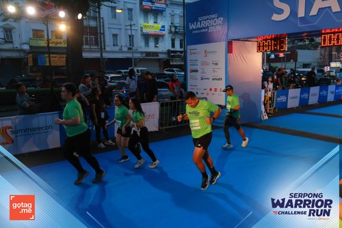 Race photo from SERPONG WARRIOR CHALLENGE RUN