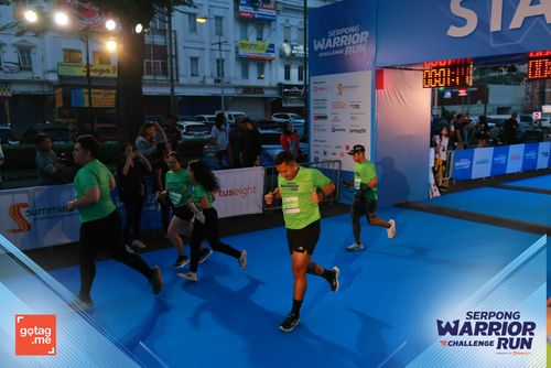 Race photo from SERPONG WARRIOR CHALLENGE RUN
