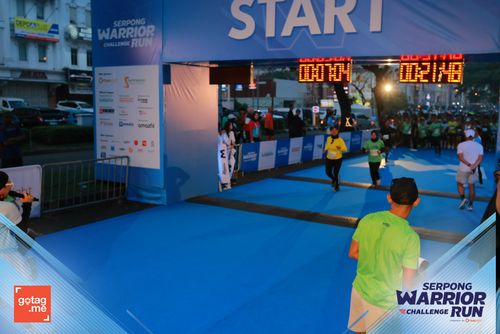 Race photo from SERPONG WARRIOR CHALLENGE RUN
