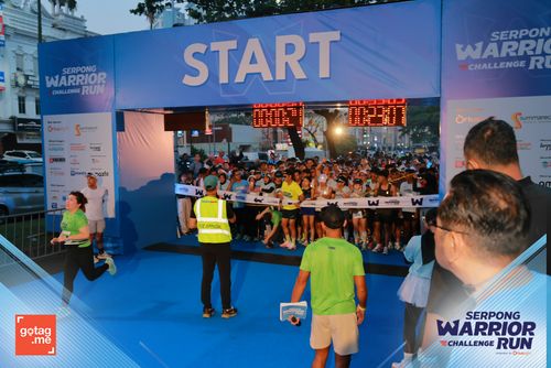 Race photo from SERPONG WARRIOR CHALLENGE RUN