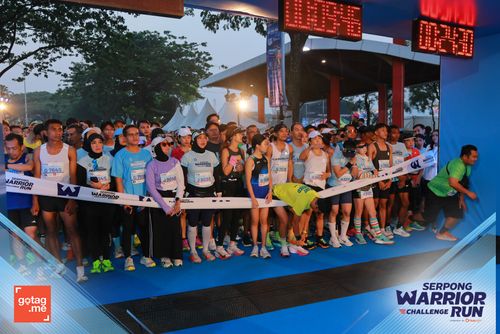 Race photo from SERPONG WARRIOR CHALLENGE RUN