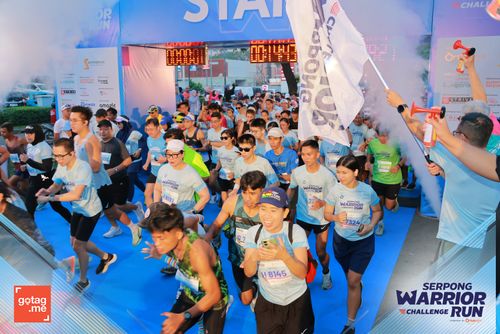 Race photo from SERPONG WARRIOR CHALLENGE RUN