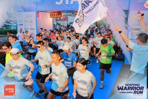 Race photo from SERPONG WARRIOR CHALLENGE RUN