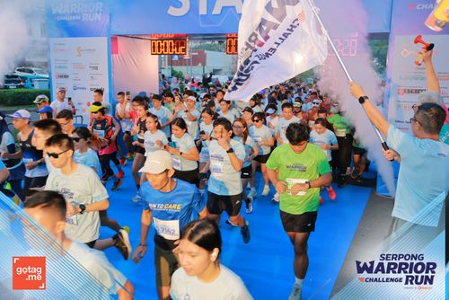 Race photo from SERPONG WARRIOR CHALLENGE RUN