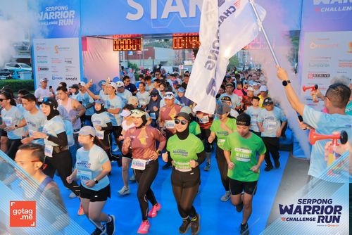 Race photo from SERPONG WARRIOR CHALLENGE RUN