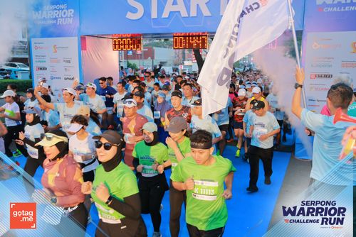 Race photo from SERPONG WARRIOR CHALLENGE RUN