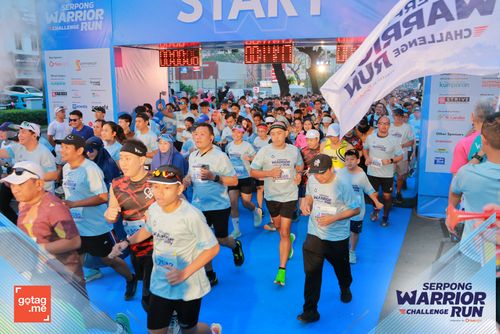 Race photo from SERPONG WARRIOR CHALLENGE RUN