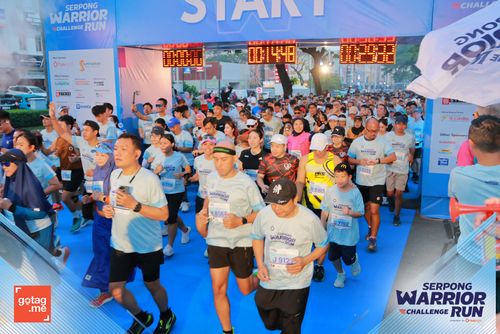 Race photo from SERPONG WARRIOR CHALLENGE RUN