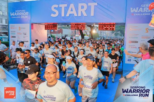 Race photo from SERPONG WARRIOR CHALLENGE RUN