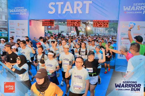 Race photo from SERPONG WARRIOR CHALLENGE RUN
