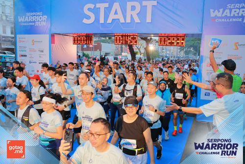 Race photo from SERPONG WARRIOR CHALLENGE RUN
