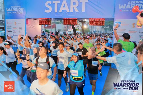 Race photo from SERPONG WARRIOR CHALLENGE RUN